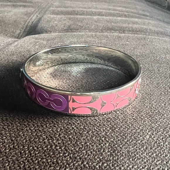 Coach OP ART a Multi Colored C Bangle Bracelet - Picture 14 of 15